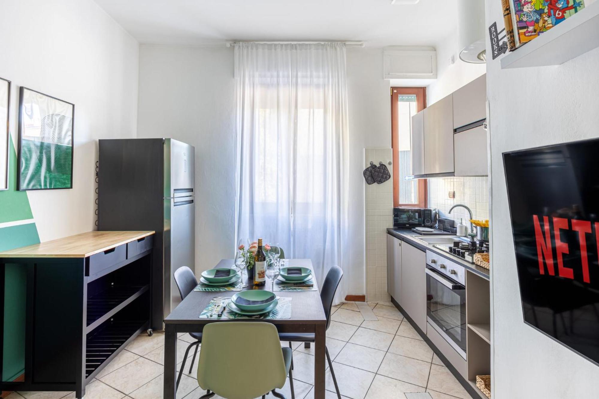 מילאנו Elegant Citylife Apartment- Metro Access - Double Rooms מראה חיצוני תמונה