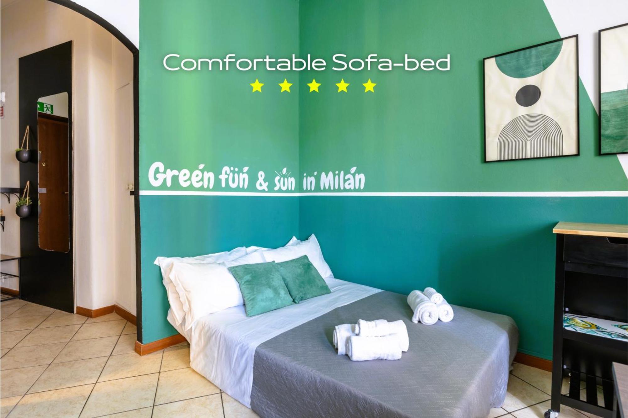מילאנו Elegant Citylife Apartment- Metro Access - Double Rooms מראה חיצוני תמונה