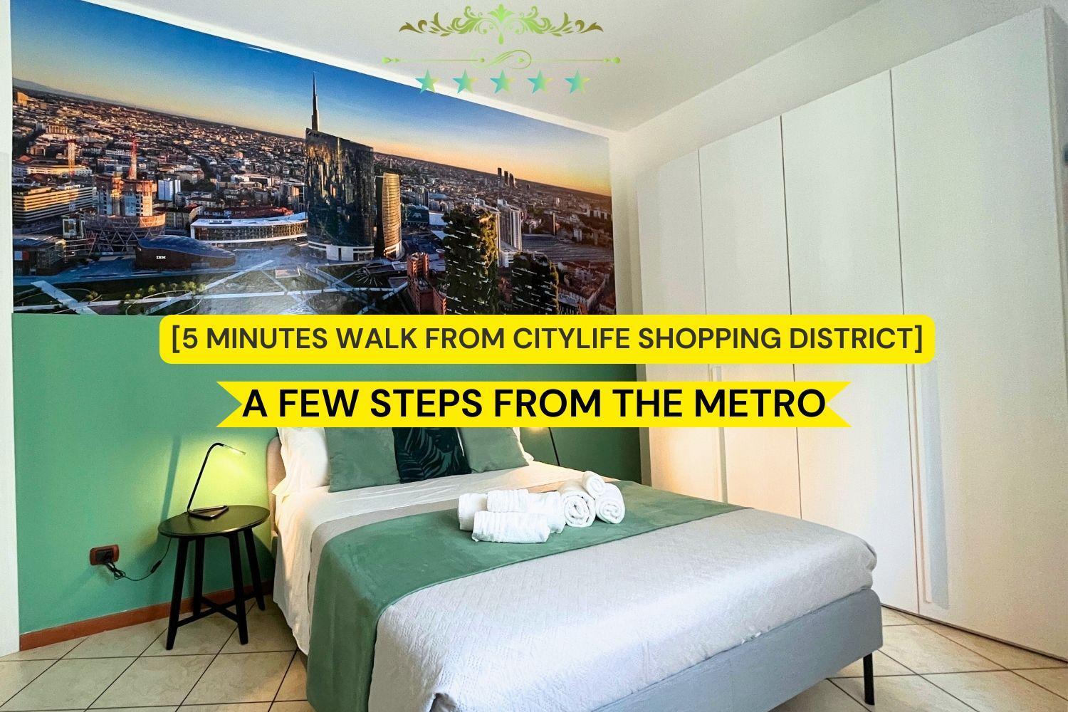 מילאנו Elegant Citylife Apartment- Metro Access - Double Rooms מראה חיצוני תמונה